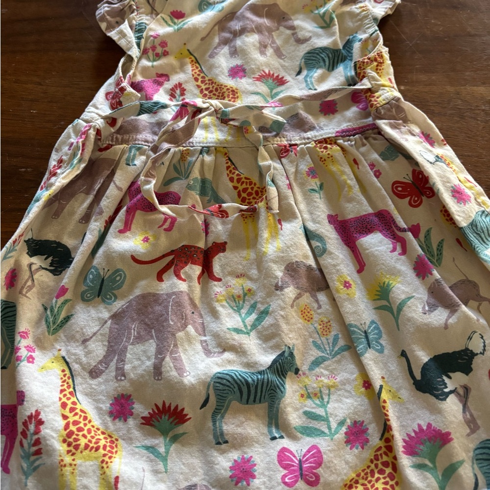 South African safari dress 12-18m